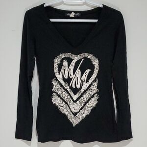 Metal Mulisha small black long sleeve shirt